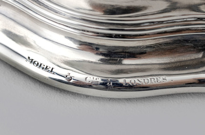 Jean-Valentin Morel Silver Vase Shaped Sugar Basin - Morel Et Cie Londres